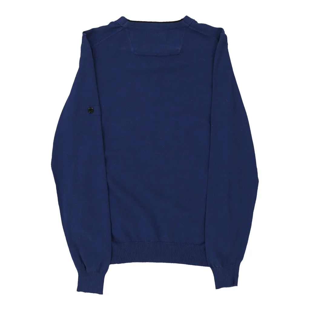 14 Years Stone Island Jumper - Medium Blue Cotton