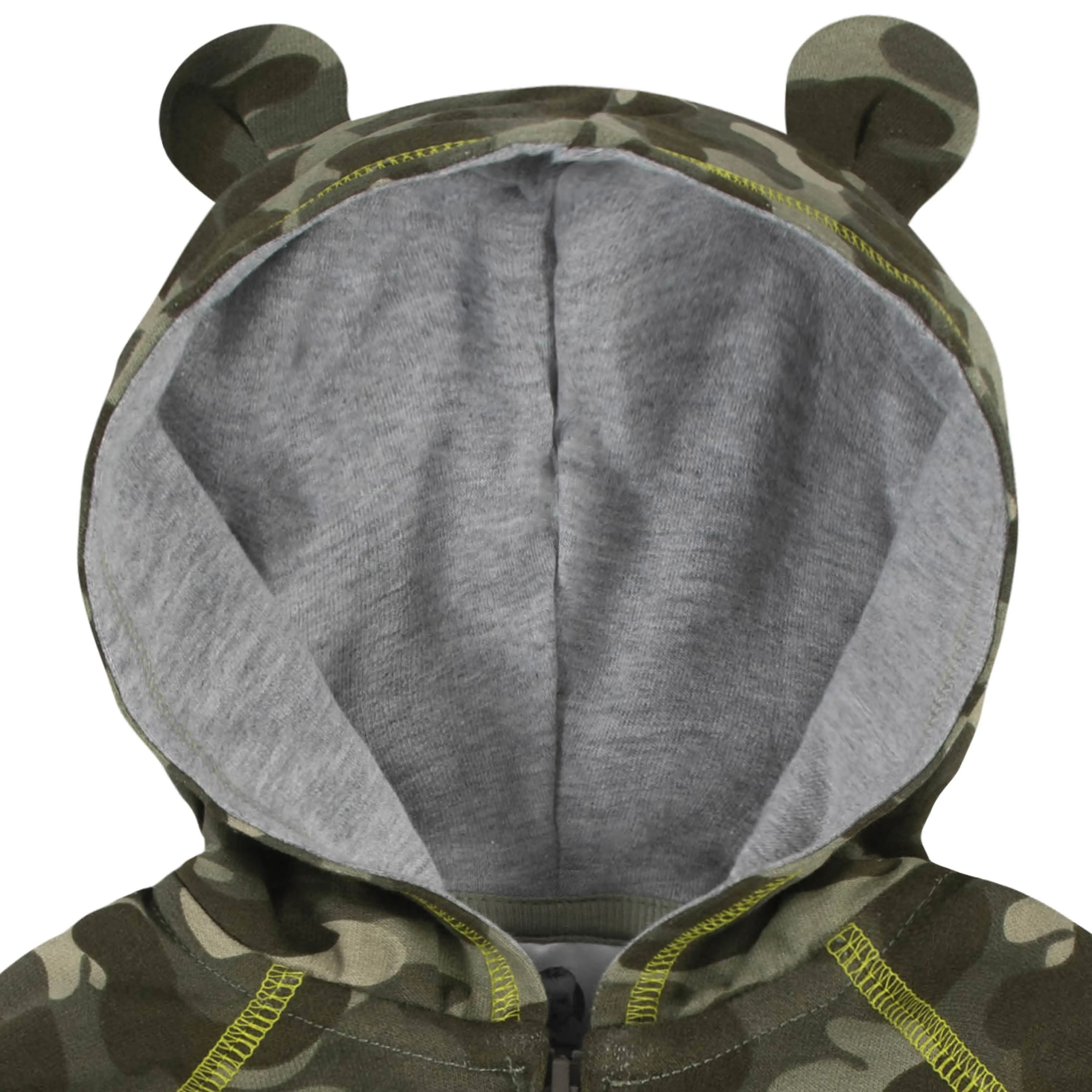 2-Piece Baby & Toddler Boys Comfy Camo Hoodie & Active Pant Set