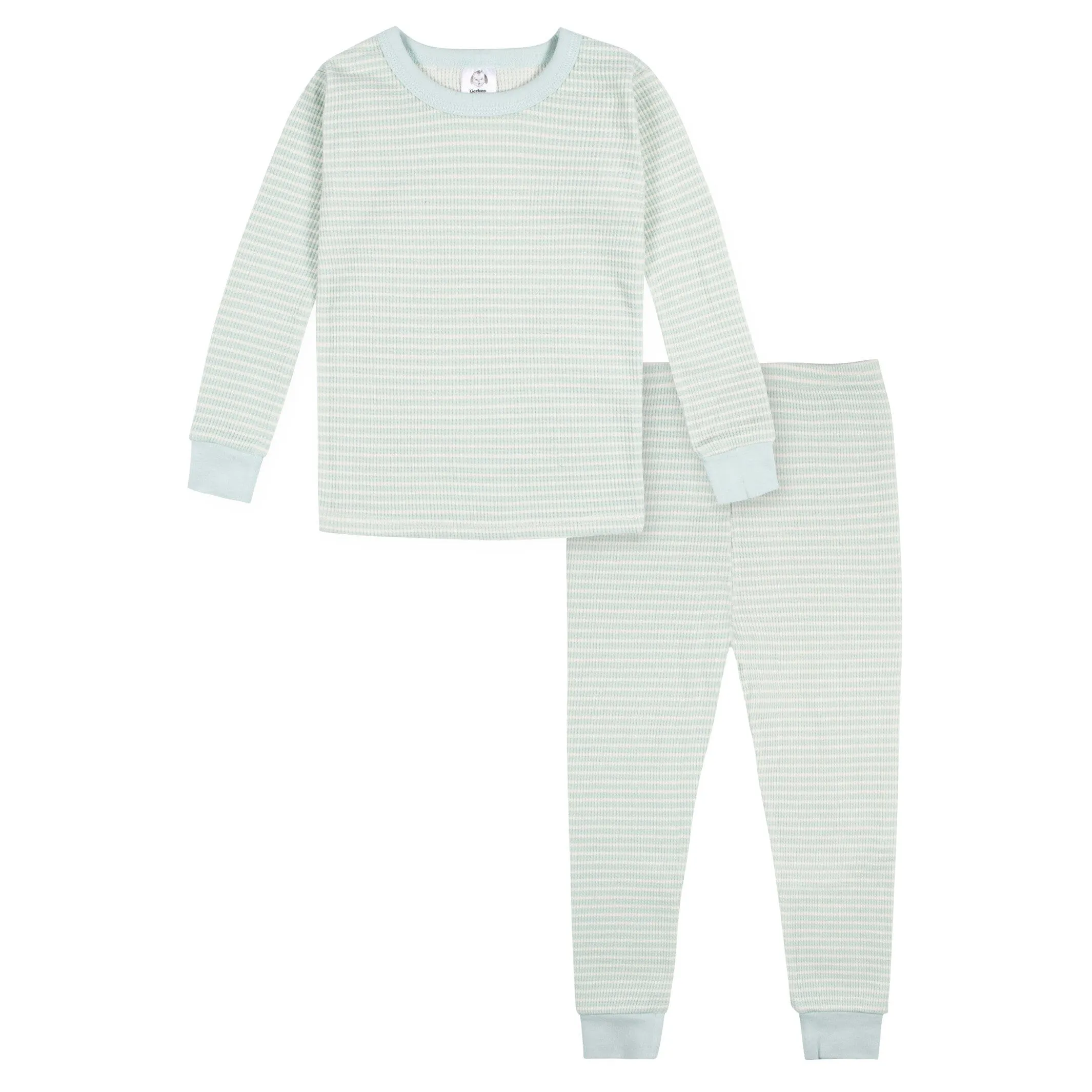 2-Piece Infant & Toddler Boys Stripe Snug Fit Pajama Set