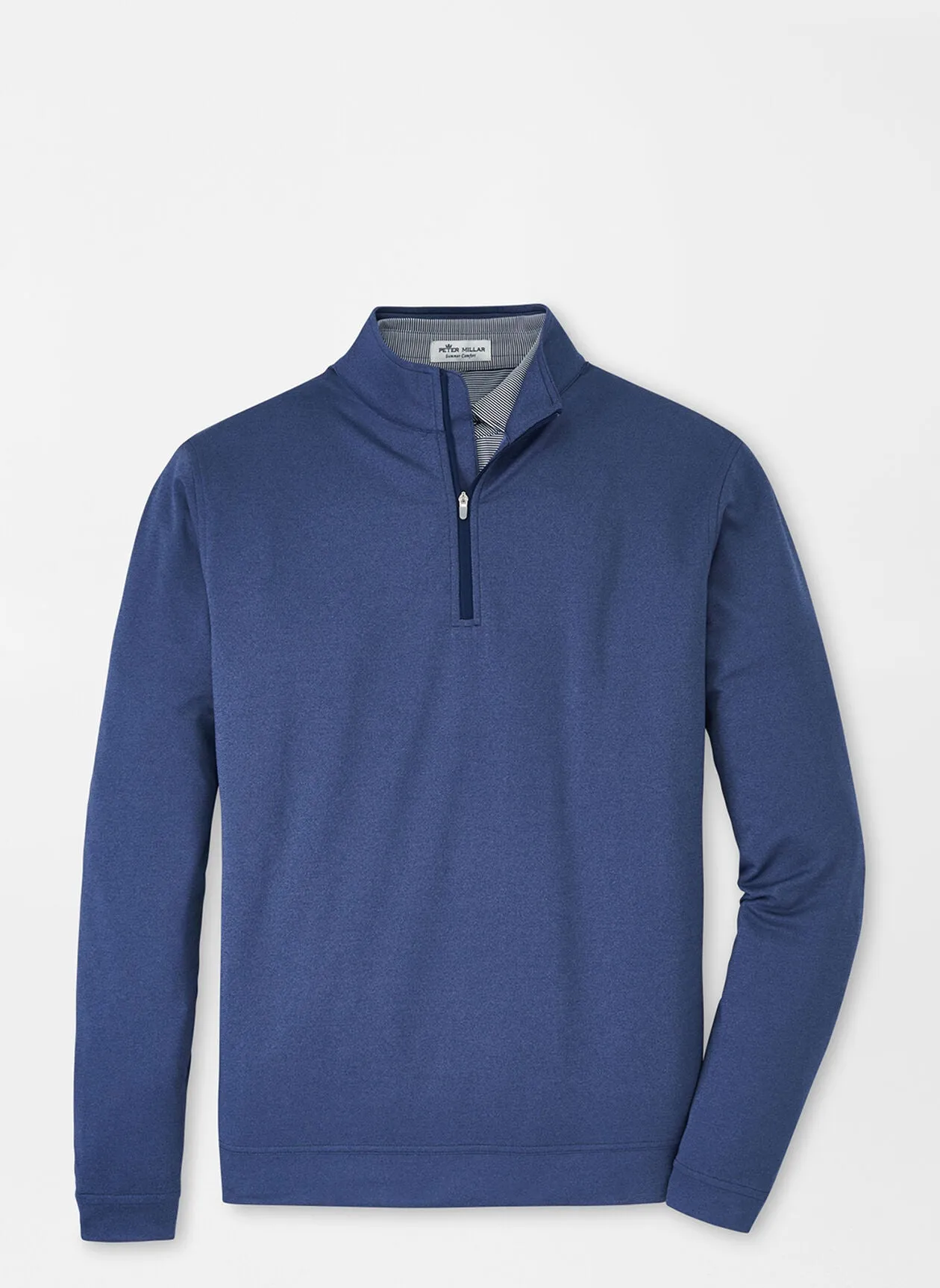 2023 Peter Millar Perth Navy Melange Pullover