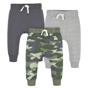 3-Pack Baby & Toddler Boys Camo Premium Jogger