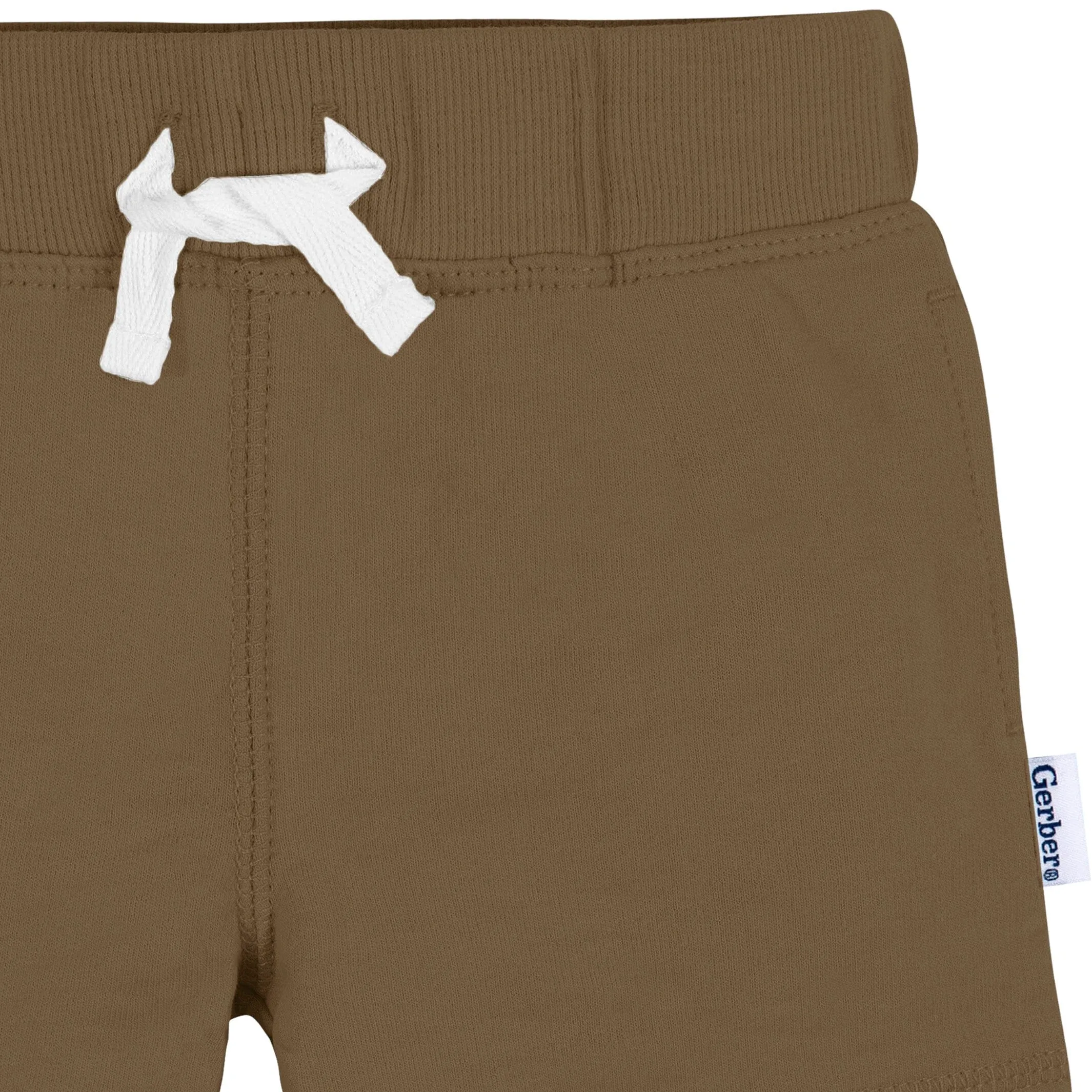 3-Pack Baby & Toddler Boys Neutrals Knit Shorts