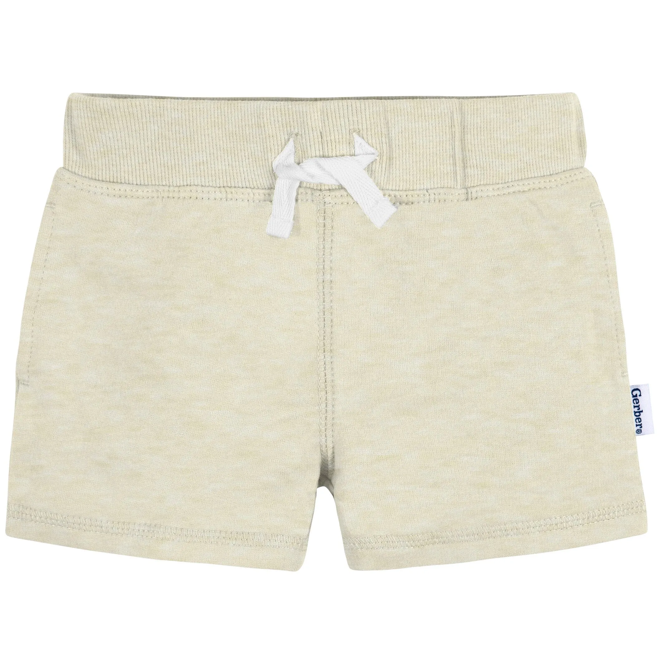 3-Pack Baby & Toddler Boys Neutrals Knit Shorts