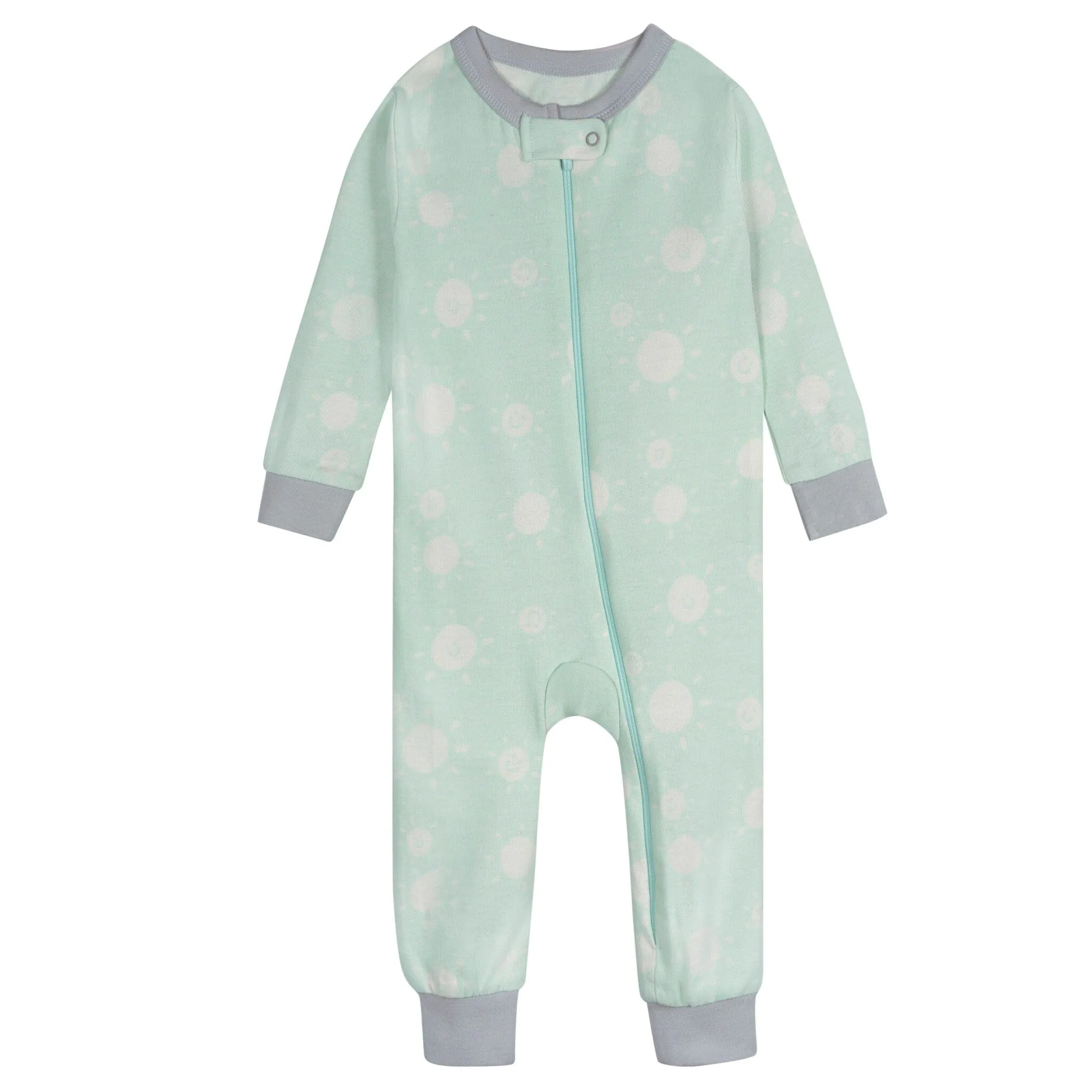 3-Pack Baby Neutral City Sunset Snug Fit Footless Pajamas