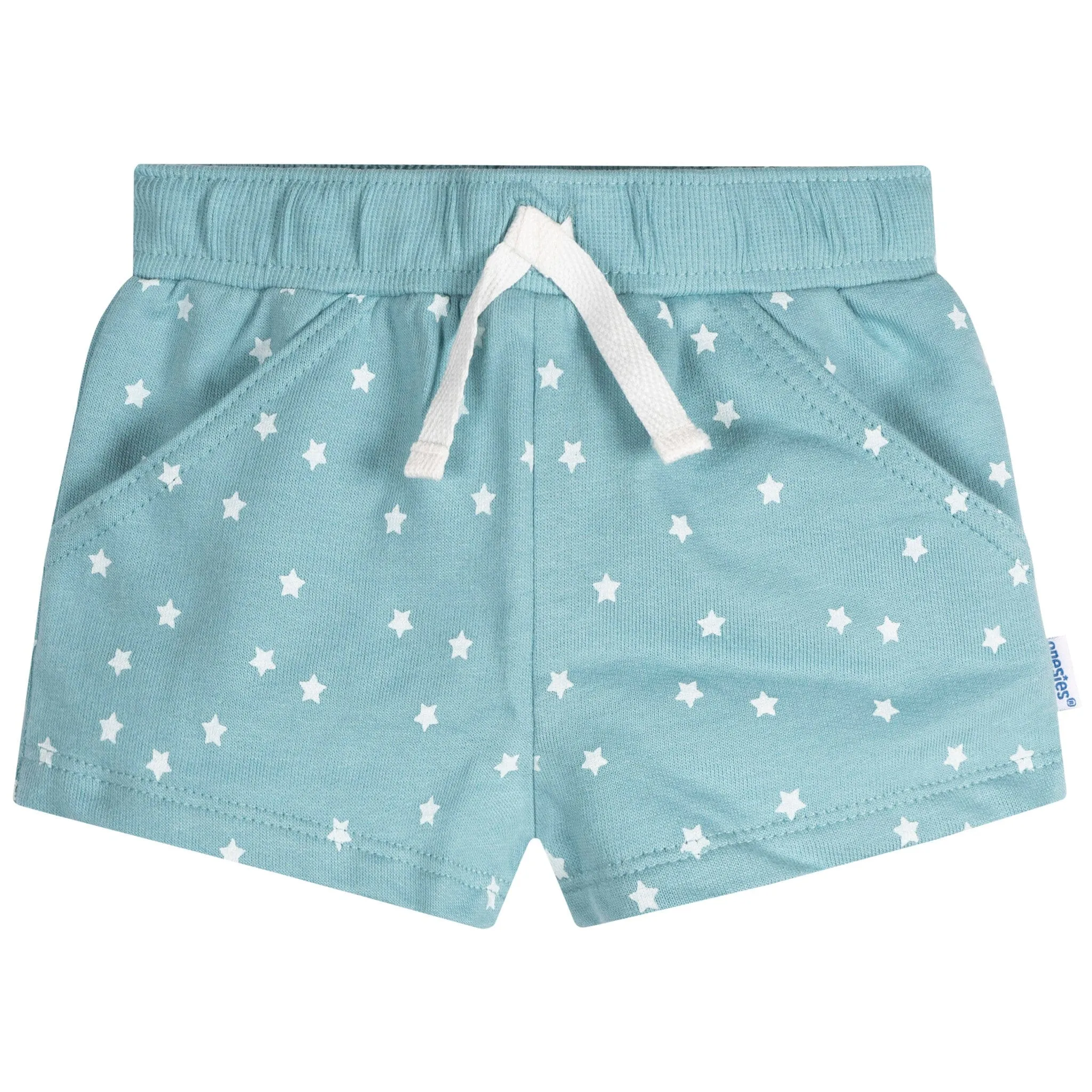 3-Pack Baby Neutral Stars Shorts