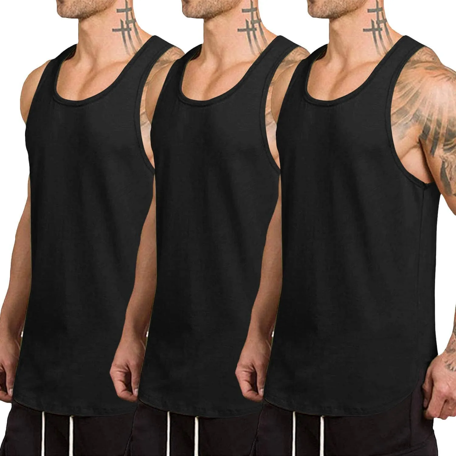 3-Pack Quick Dry Gym Vest (US Only)