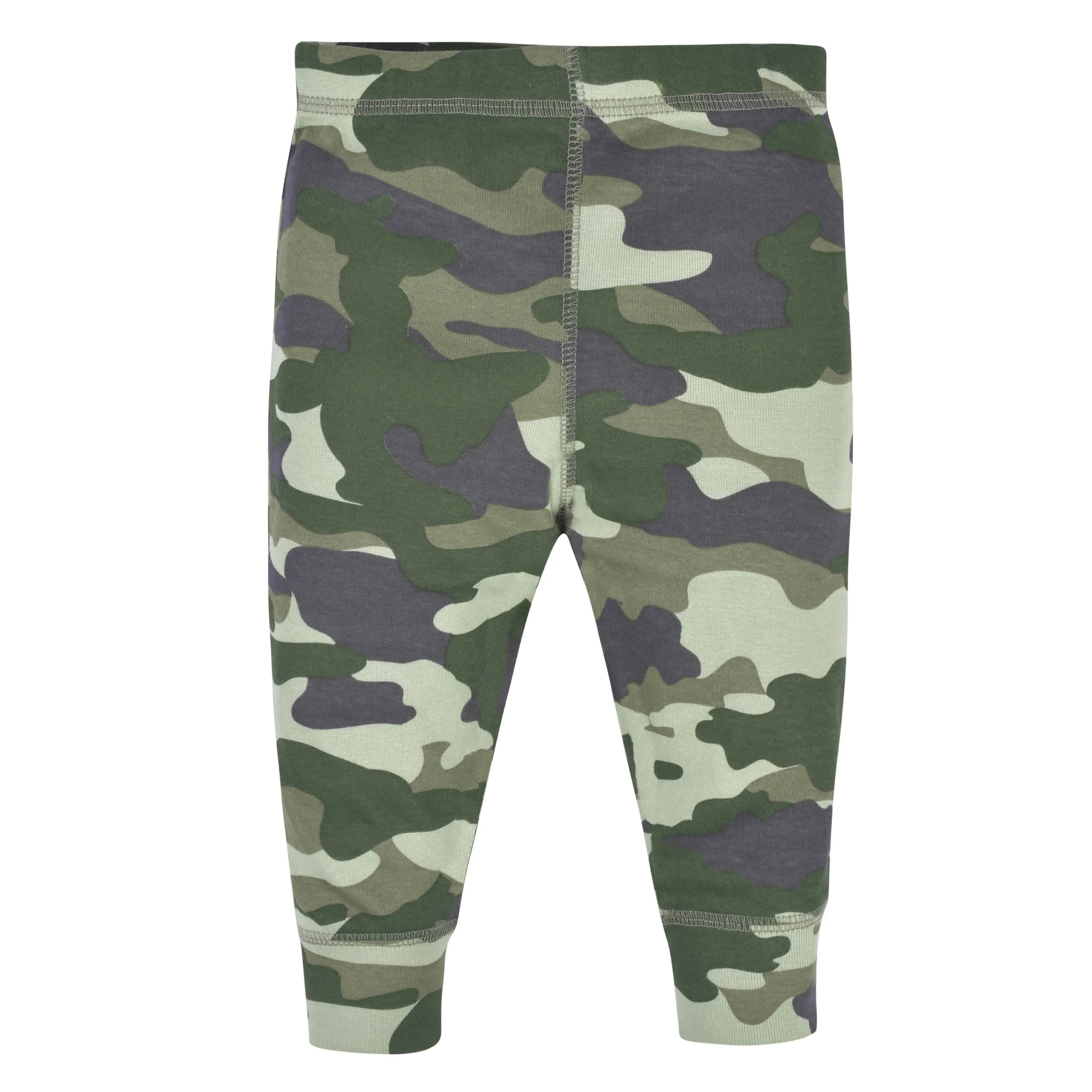 4-Pack Baby Boys Camo & Gray Active Pants