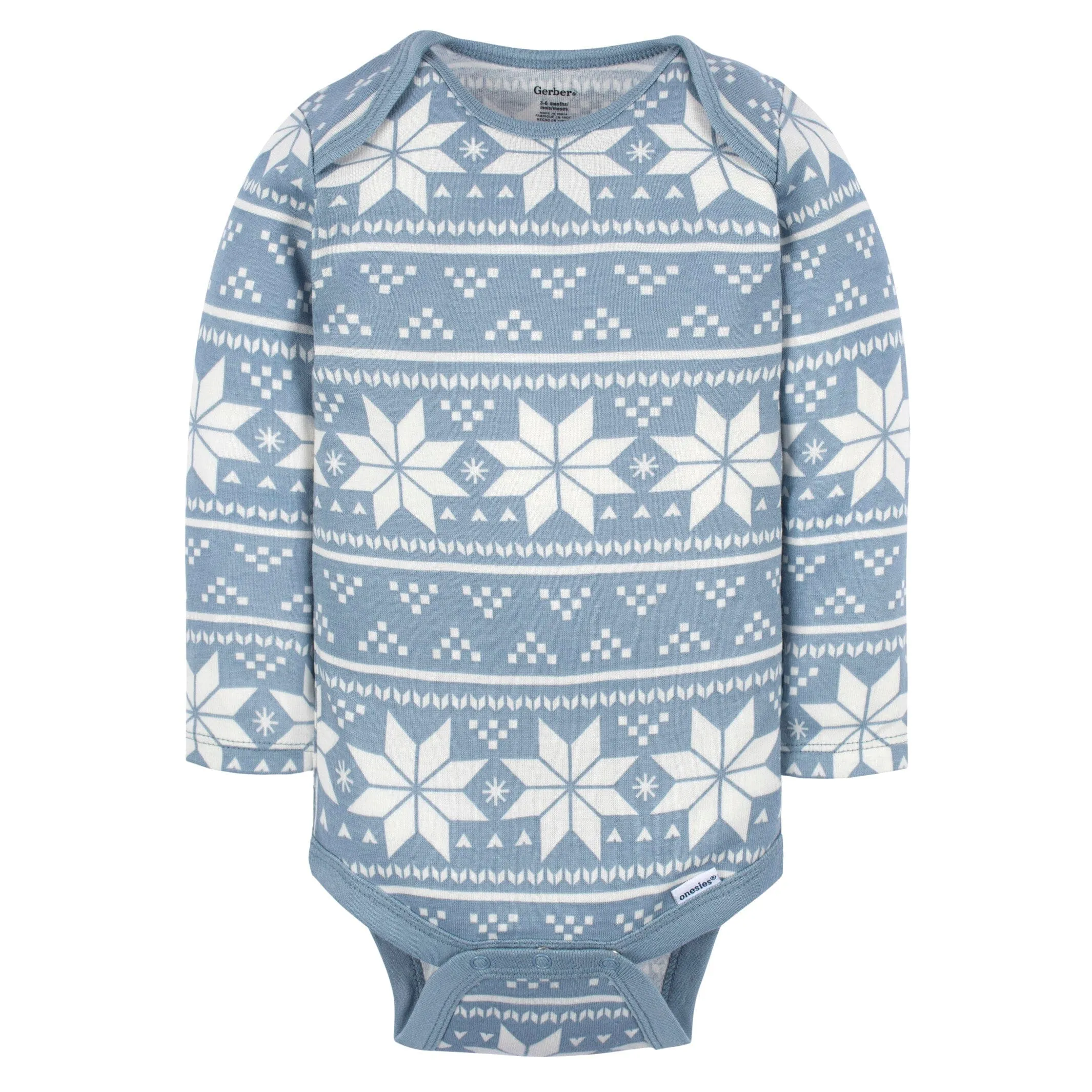 6-Pack Baby Boys Snow Much Fun Onesies® Bodysuits