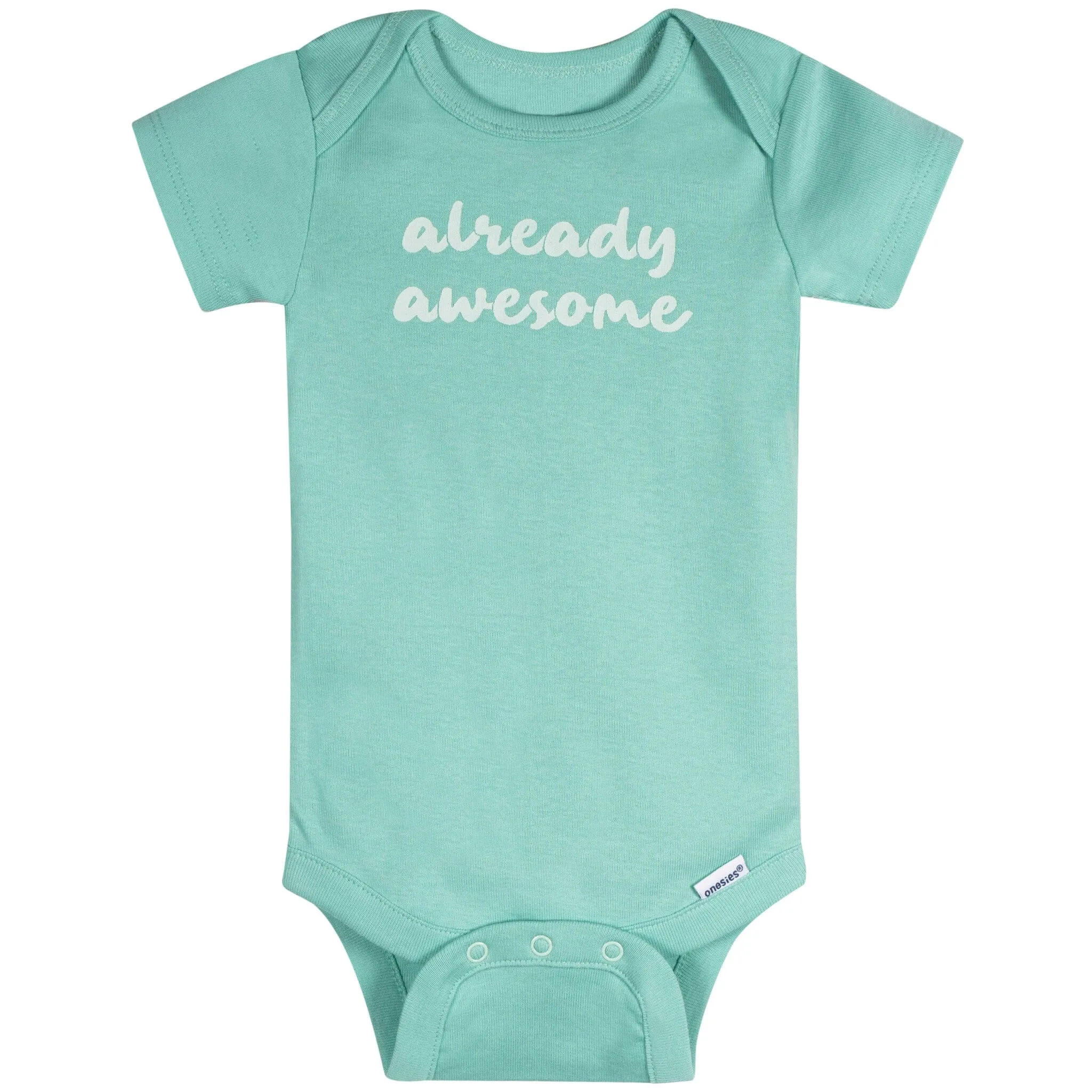 8-Pack Baby Girls Super Happy Onesies® Bodysuits