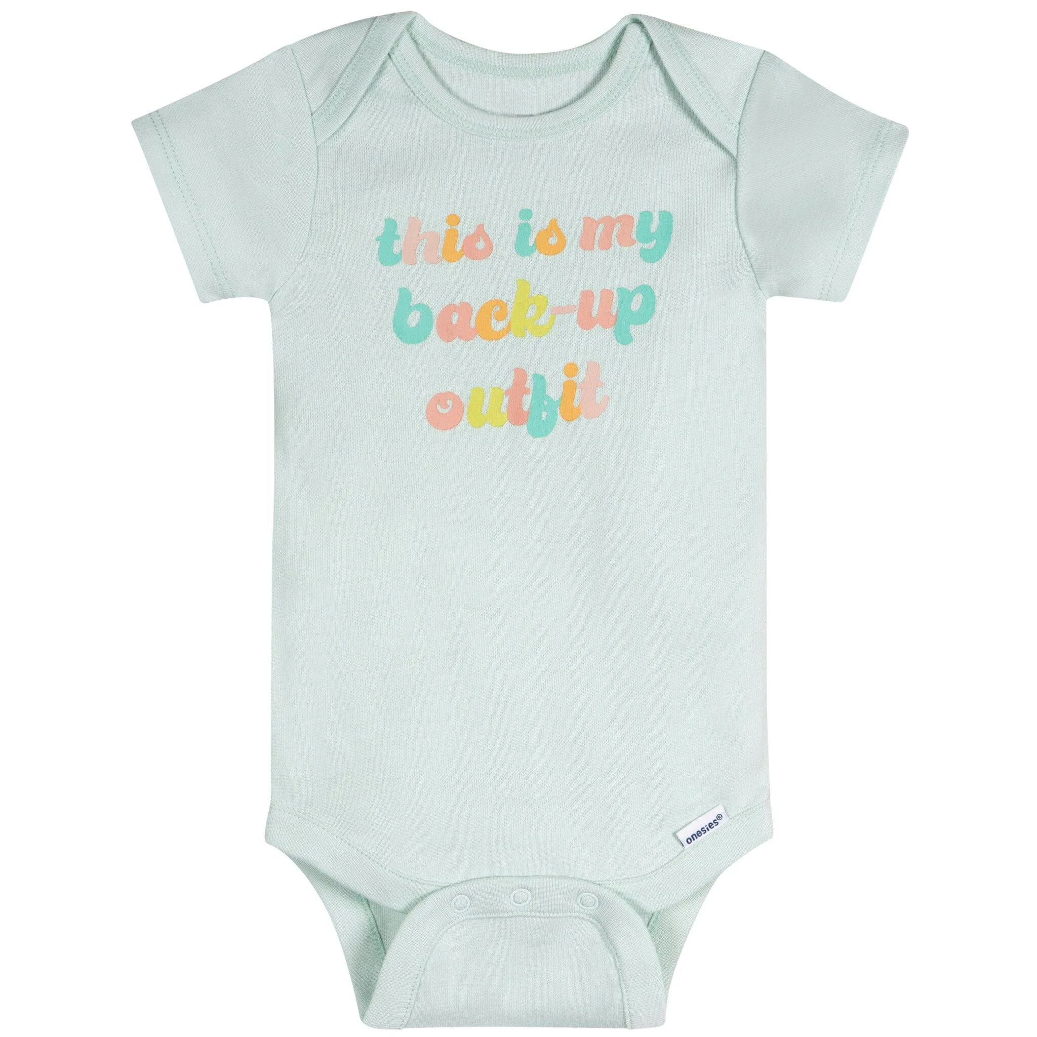 8-Pack Baby Girls Super Happy Onesies® Bodysuits