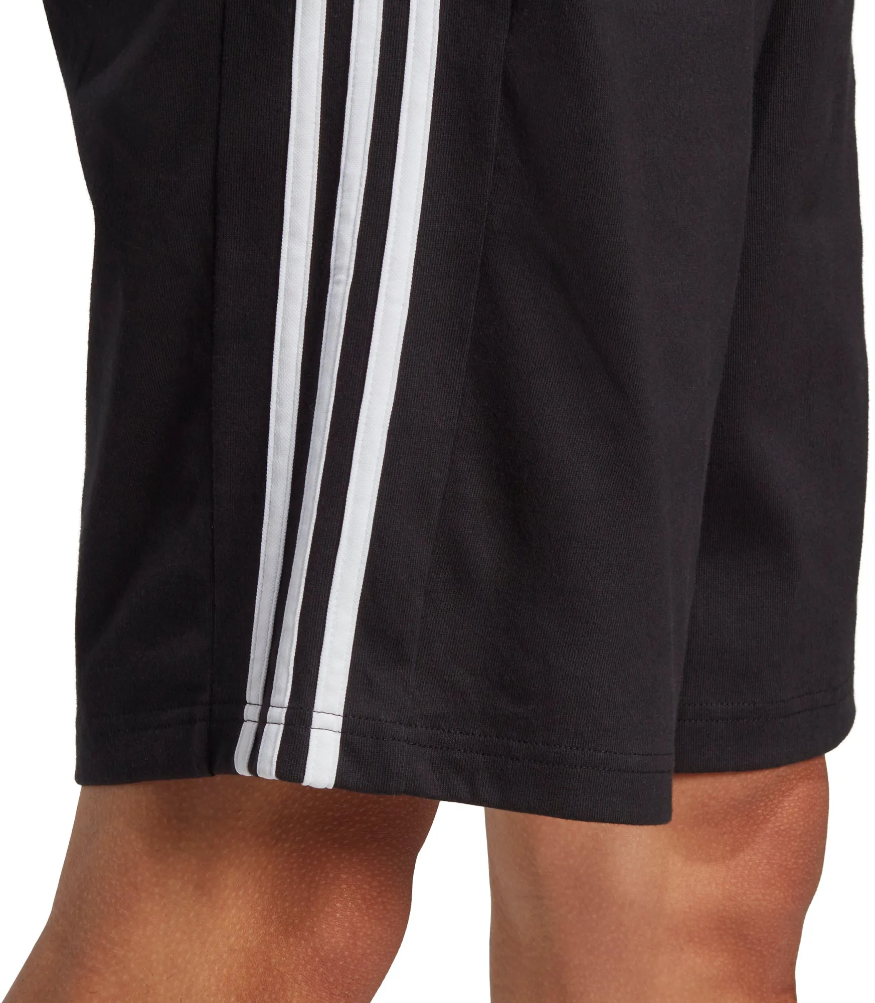 adidas Essentials 3 Stripes 10 Inch Mens Shorts - Black