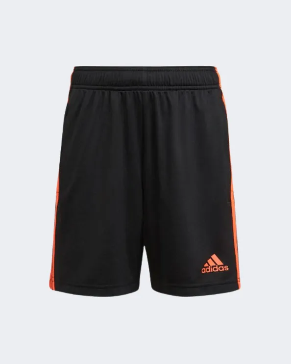 Adidas Tiro Essentials Boys Football Short Black/Orange Hm7935