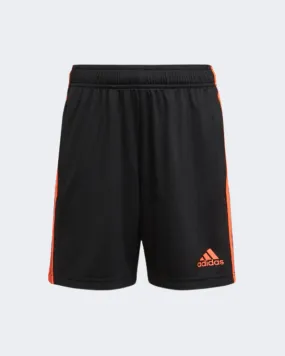 Adidas Tiro Essentials Boys Football Short Black/Orange Hm7935