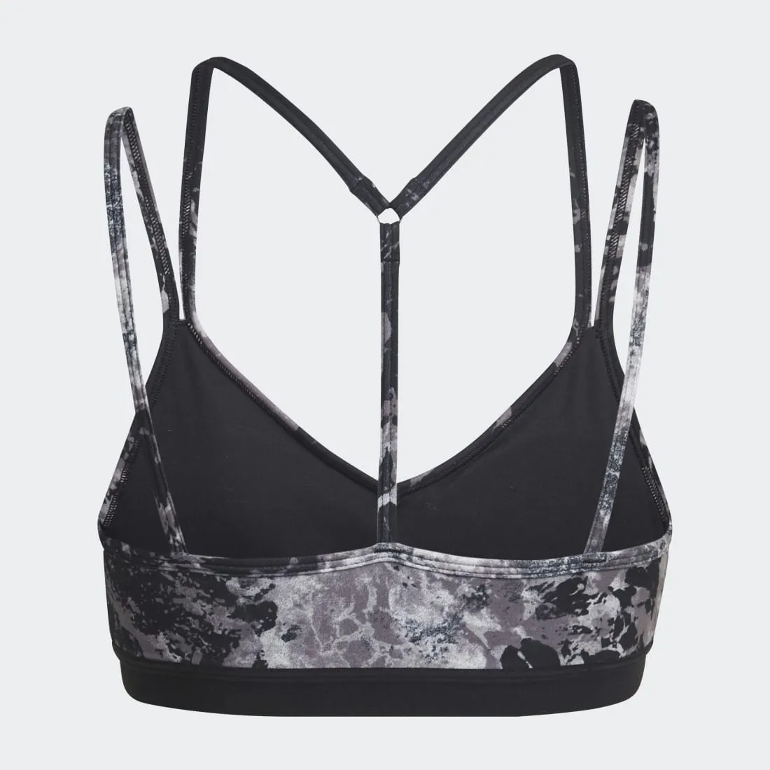 adidas Yoga Essentials Studio Light-Support Allover Print Women's Bra