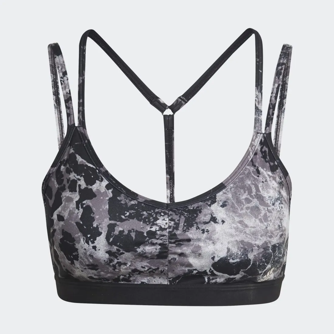 adidas Yoga Essentials Studio Light-Support Allover Print Women's Bra