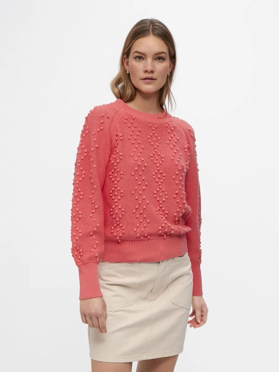 ANNA KNIT JUMPER (PEACH)