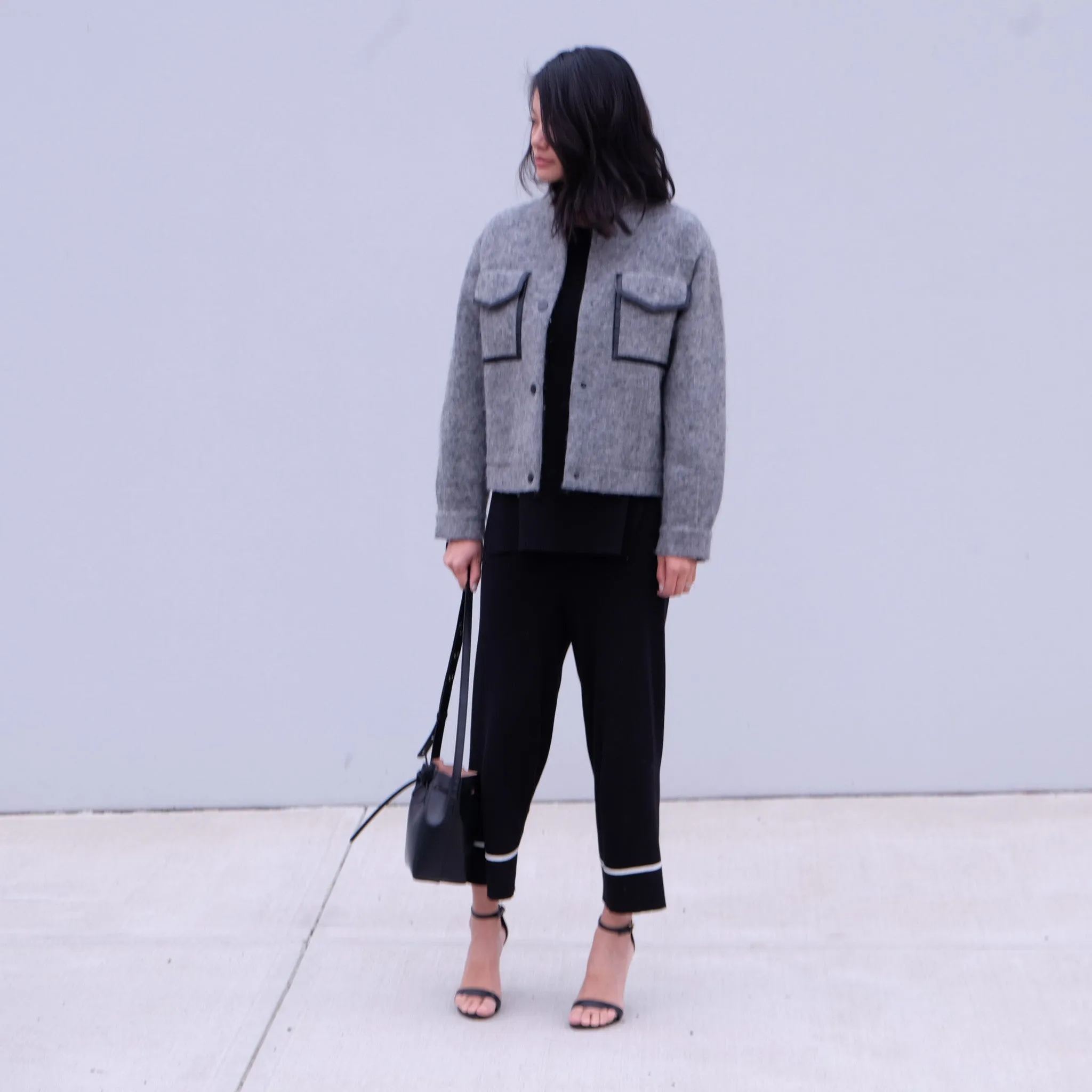 Aspen Pocket Grey Jacket