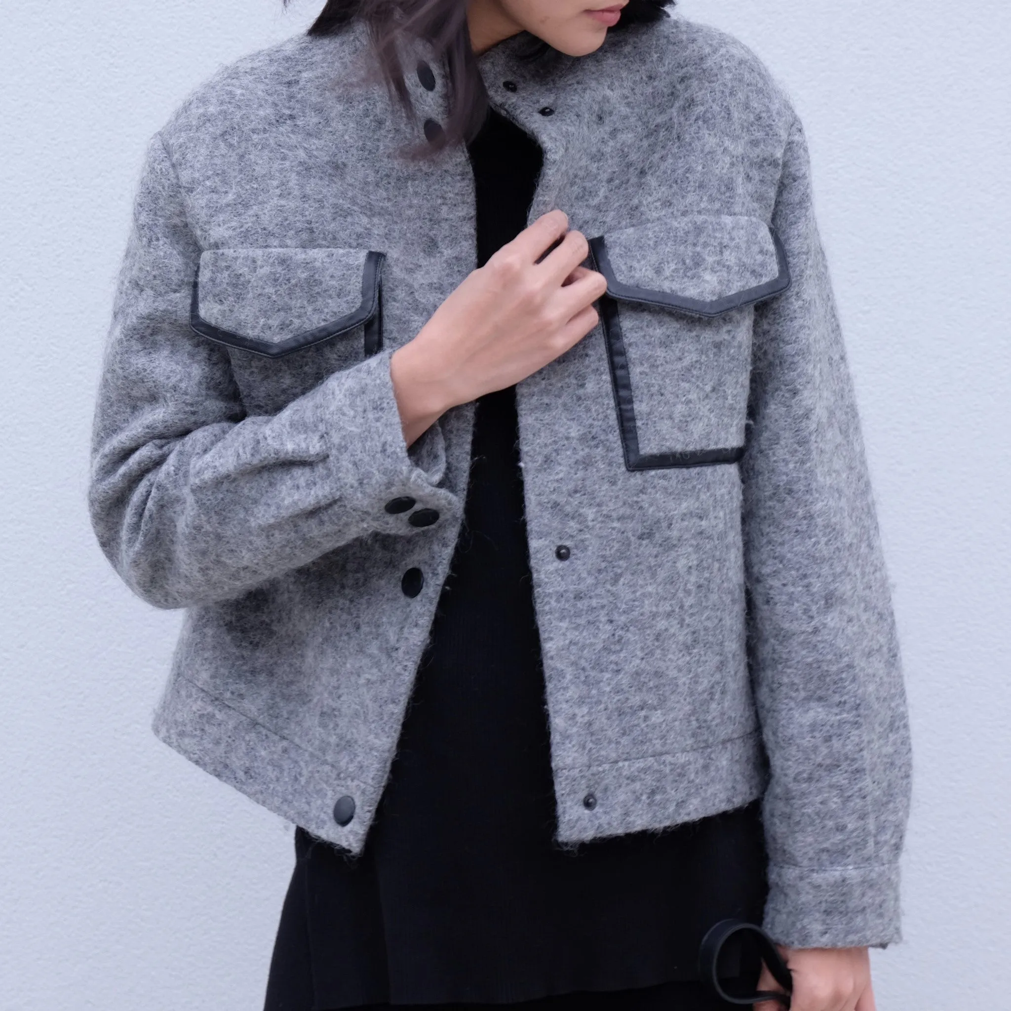 Aspen Pocket Grey Jacket