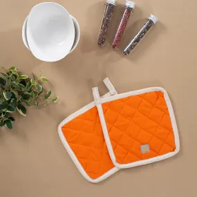 Aspire Orange 2 Pc Pot Holder