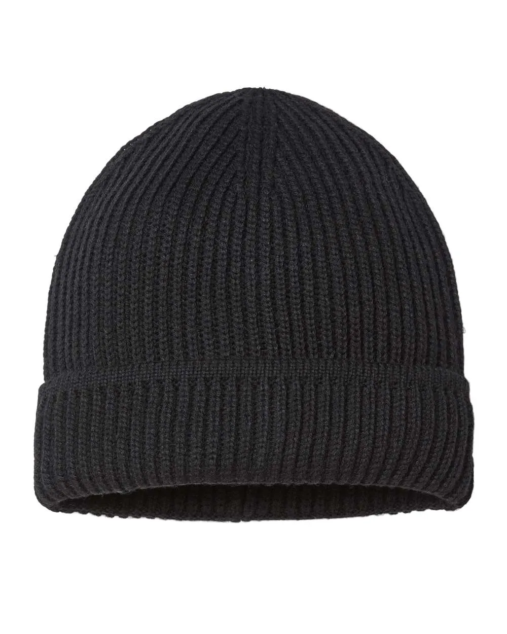 Atlantis Headwear MAPLE - Sustainable Finish Edge Knit Cap, Beanie