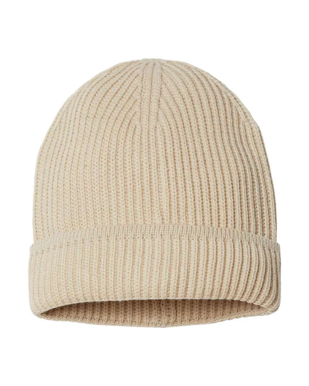 Atlantis Headwear MAPLE - Sustainable Finish Edge Knit Cap, Beanie