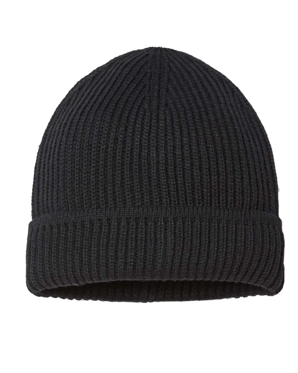 Atlantis Headwear MAPLE - Sustainable Finish Edge Knit Cap, Beanie