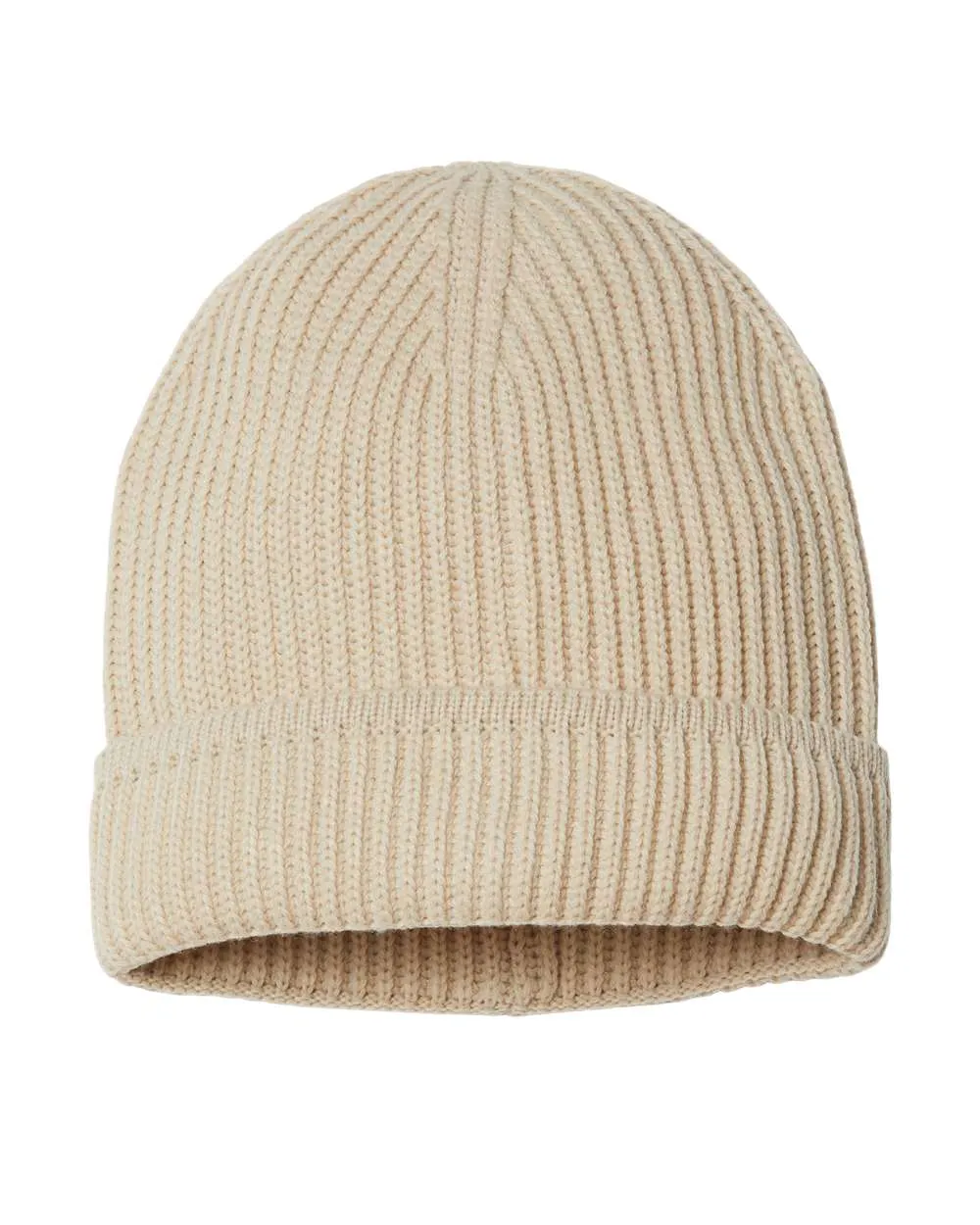 Atlantis Headwear MAPLE - Sustainable Finish Edge Knit Cap, Beanie