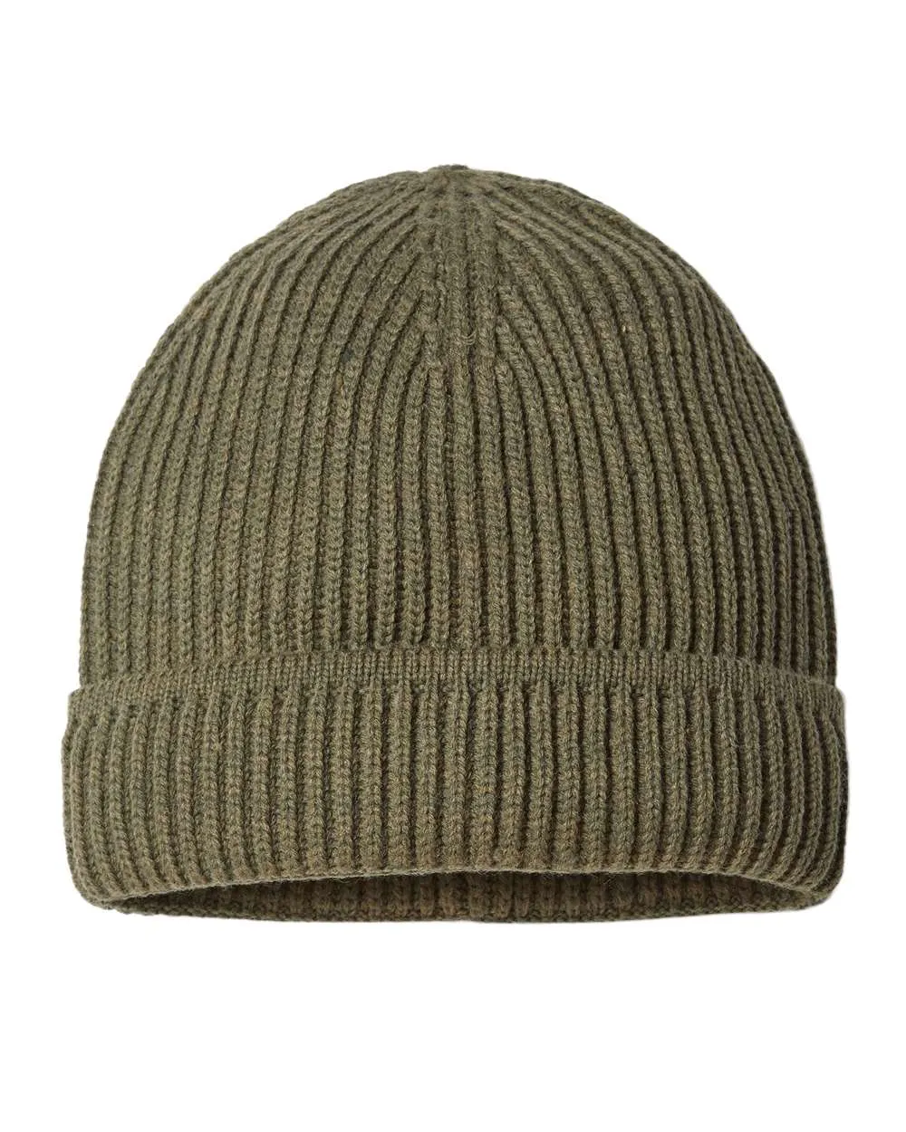 Atlantis Headwear MAPLE - Sustainable Finish Edge Knit Cap, Beanie