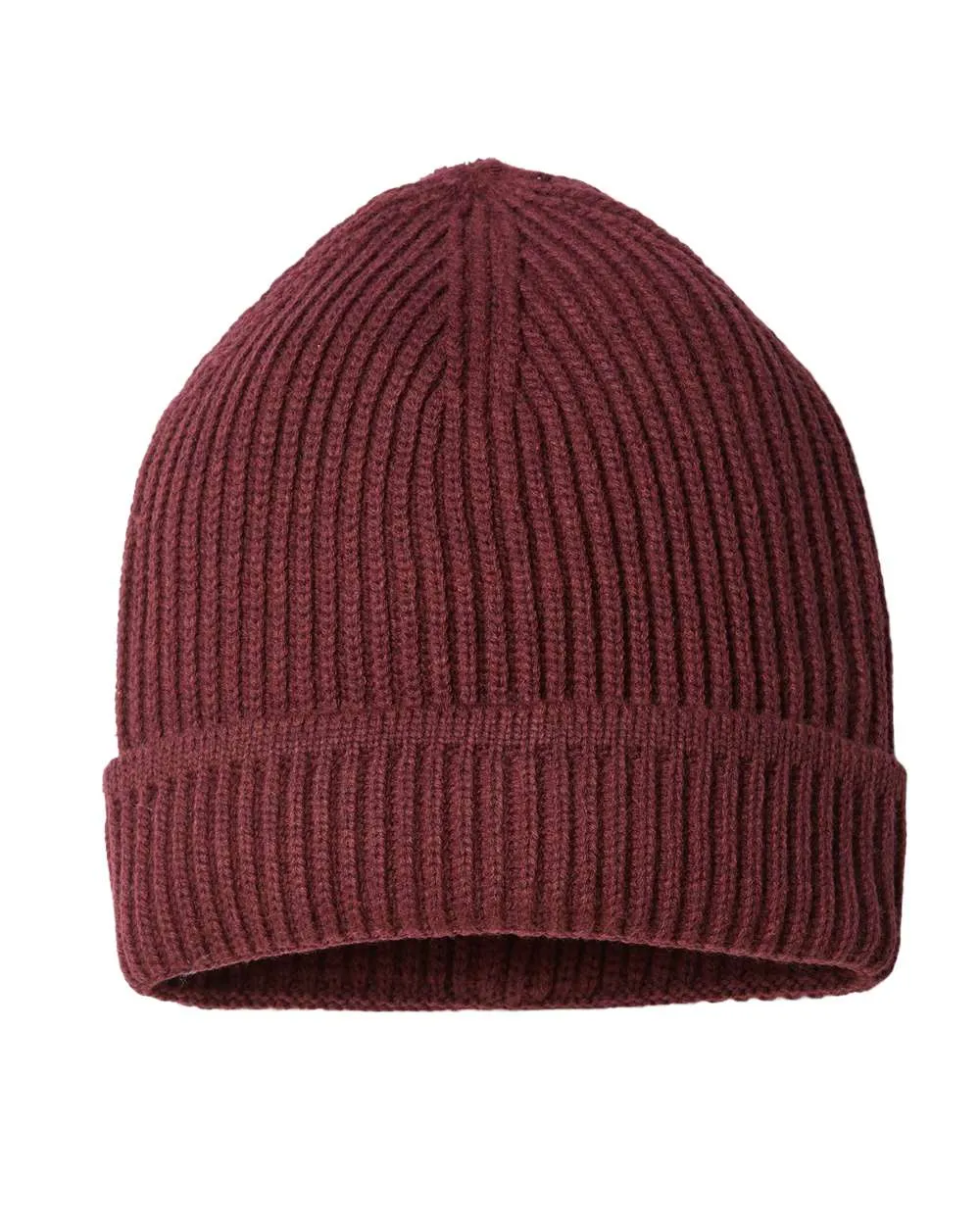 Atlantis Headwear MAPLE - Sustainable Finish Edge Knit Cap, Beanie