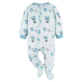 Baby & Toddler Neutral Winter Items Footed Fleece Pajamas