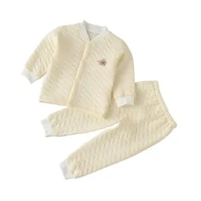 Baby's Thermal Underwear Set For Autumn And Winter