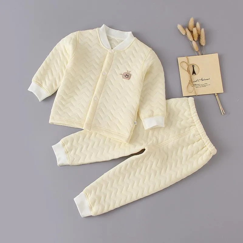 Baby's Thermal Underwear Set For Autumn And Winter