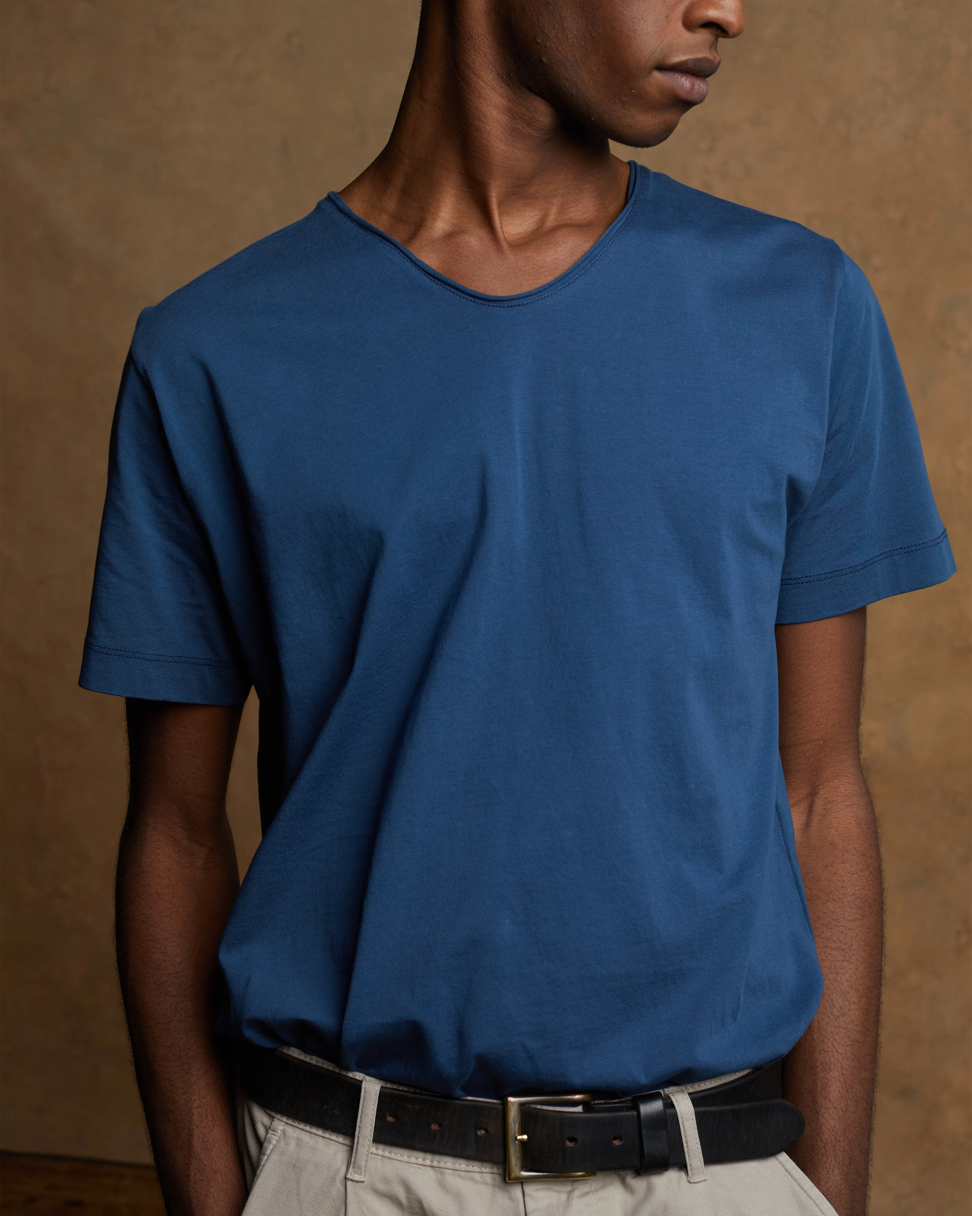 BARRY T-shirt - Indigo