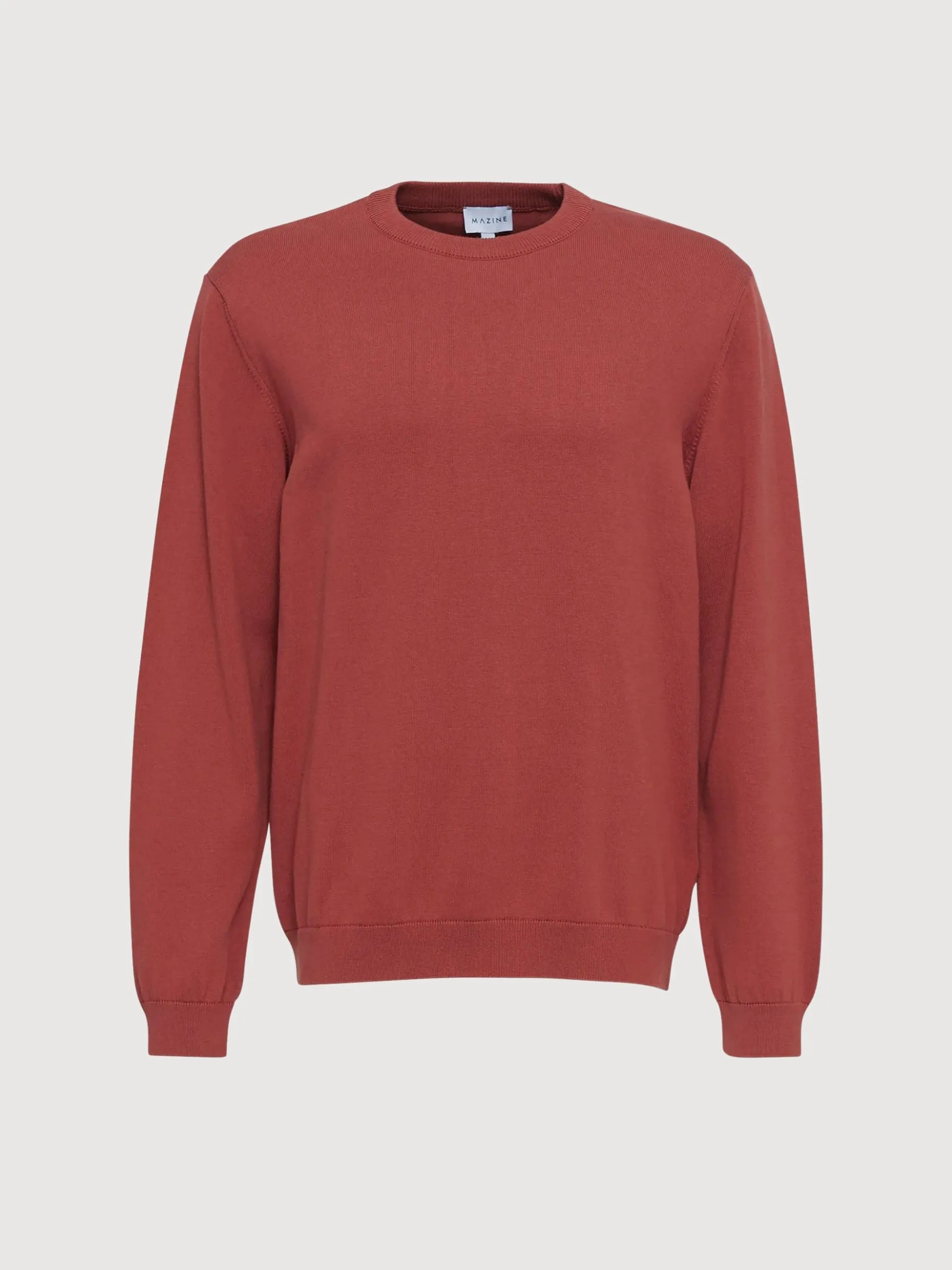 Baru Men Jumper Mahogany | Mazine