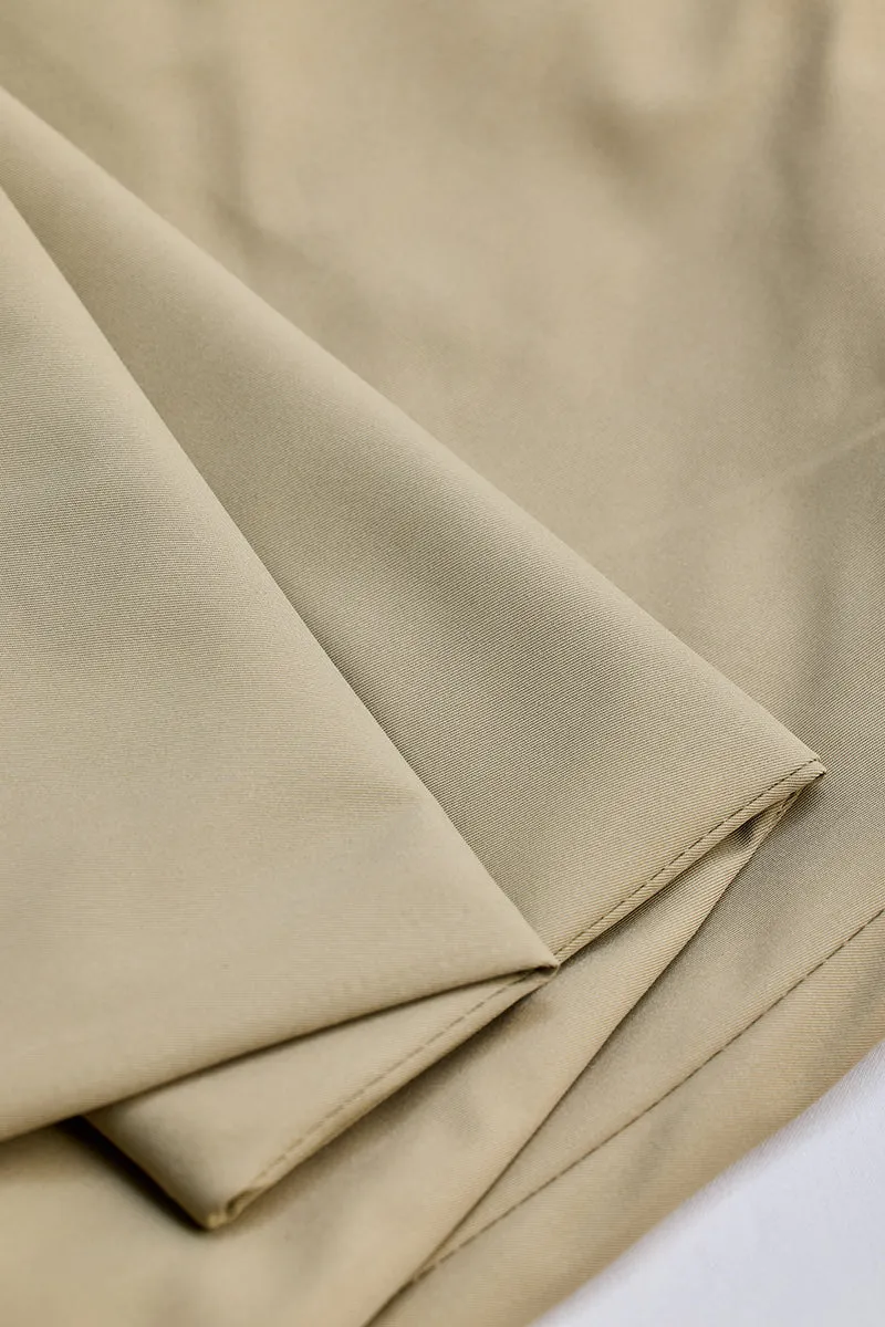 Beige Slim Fit Chinos