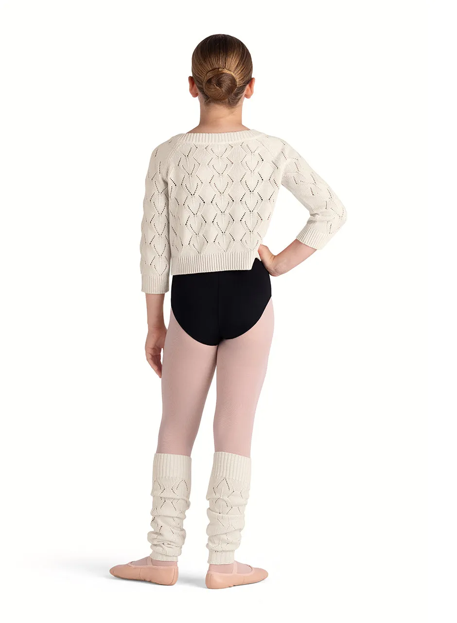 Bloch Child Knitted Crop Sweater CZ5256