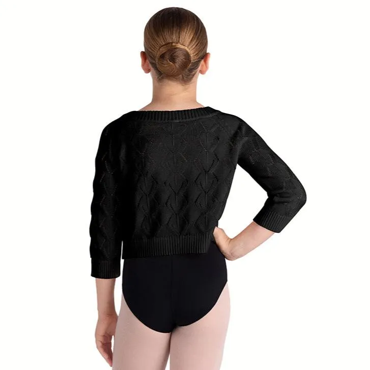 Bloch Child Knitted Crop Sweater CZ5256