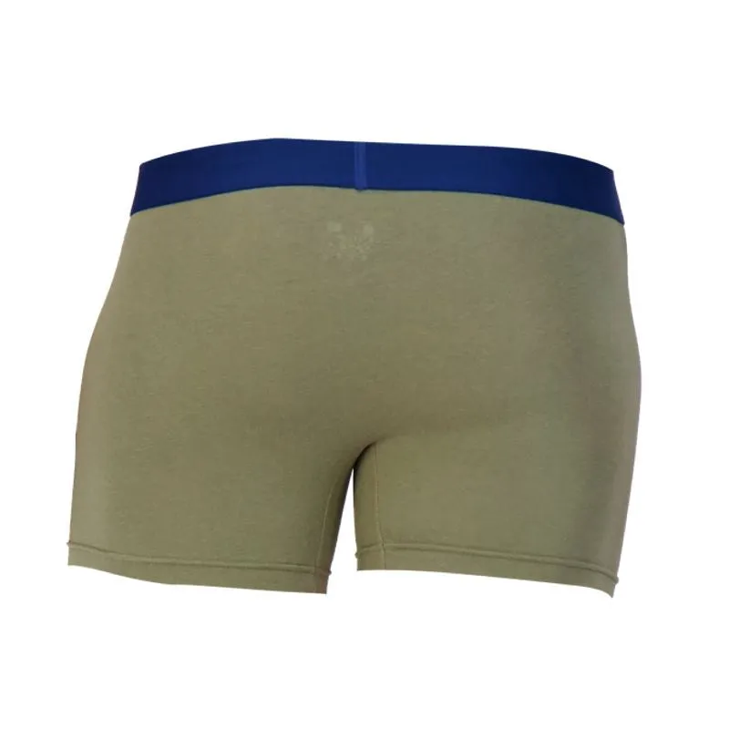 Boxer Brief w/ Fly in Olive by Wood Underwear