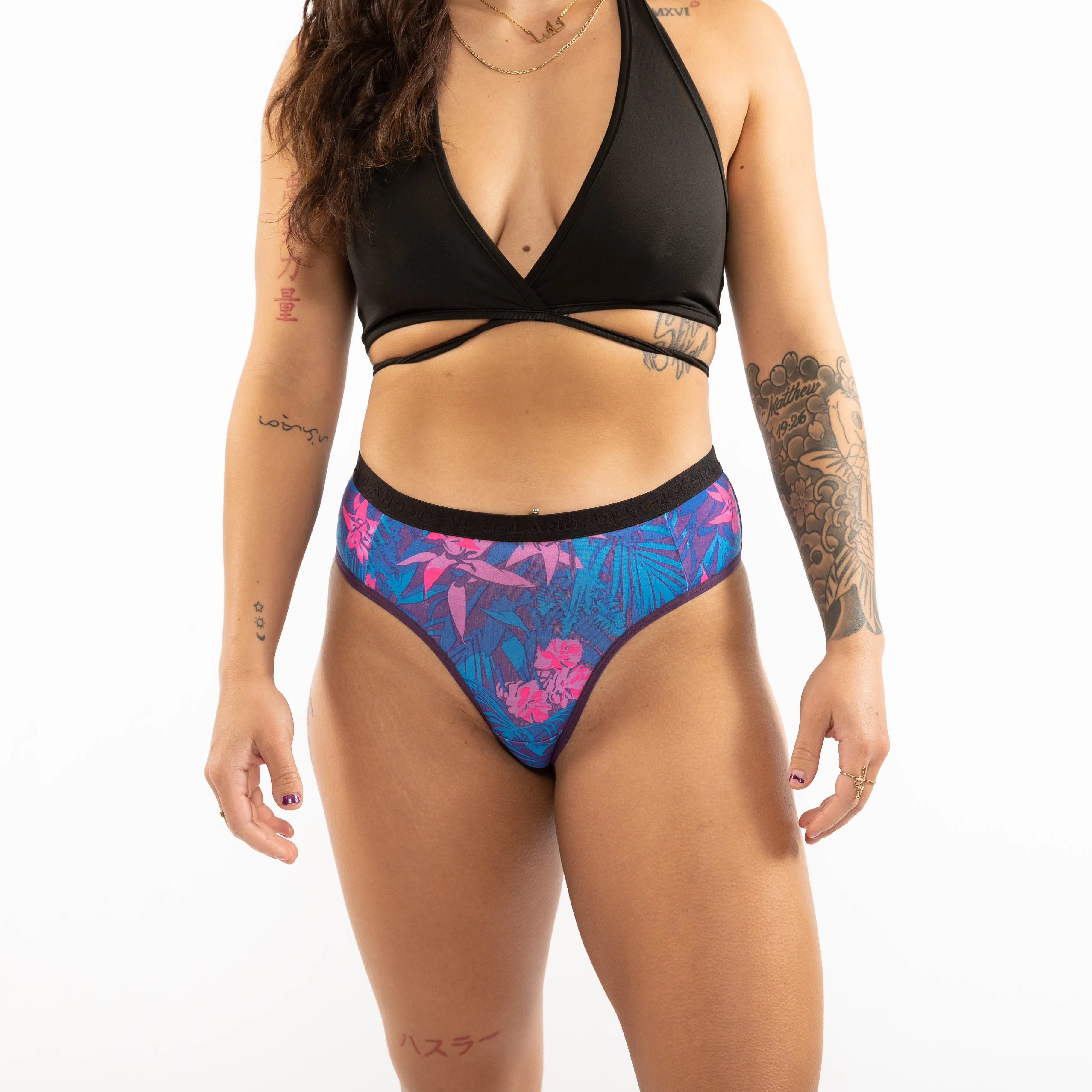 Bria 2.0 Thong - Bromeliad Ultra Violet