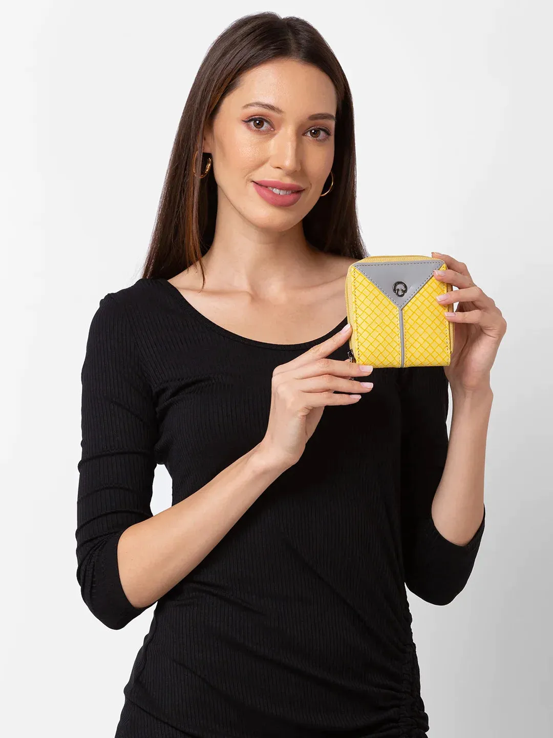 Caprese Arlisa Wallet Small Yellow