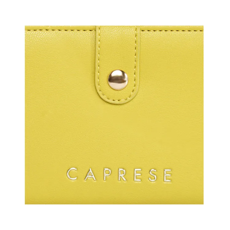 Caprese Erica Fold Wallet Medium Lime