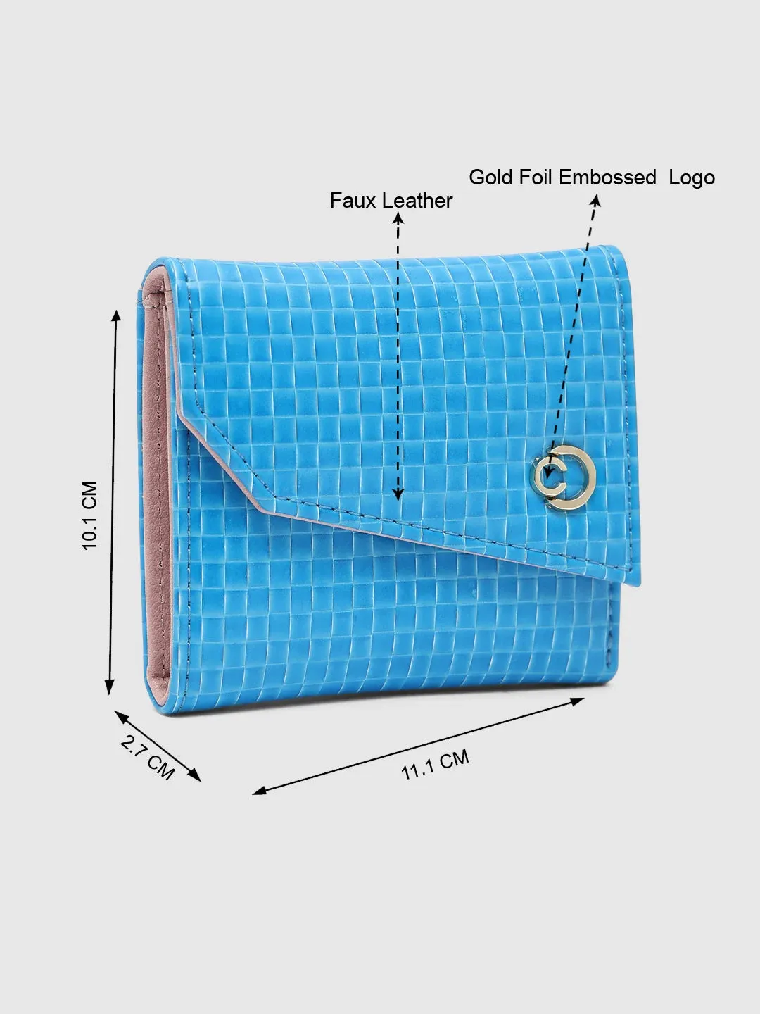 Caprese Ernesa Wallet Small Aqua