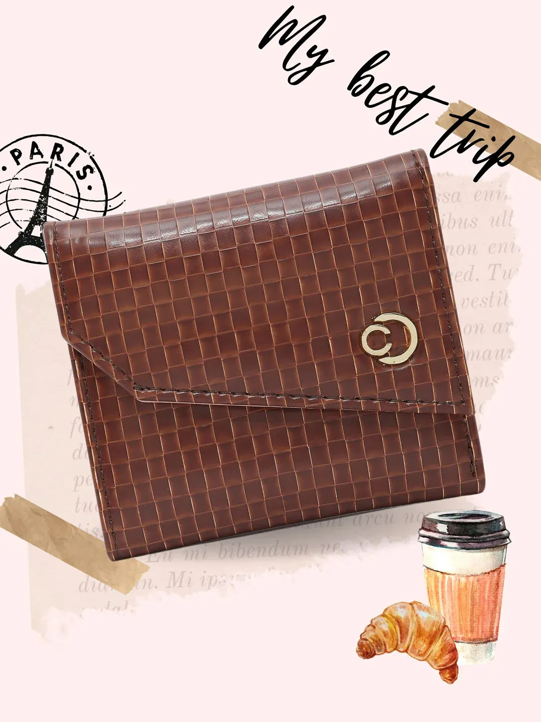 Caprese Ernesa Wallet Small Brown