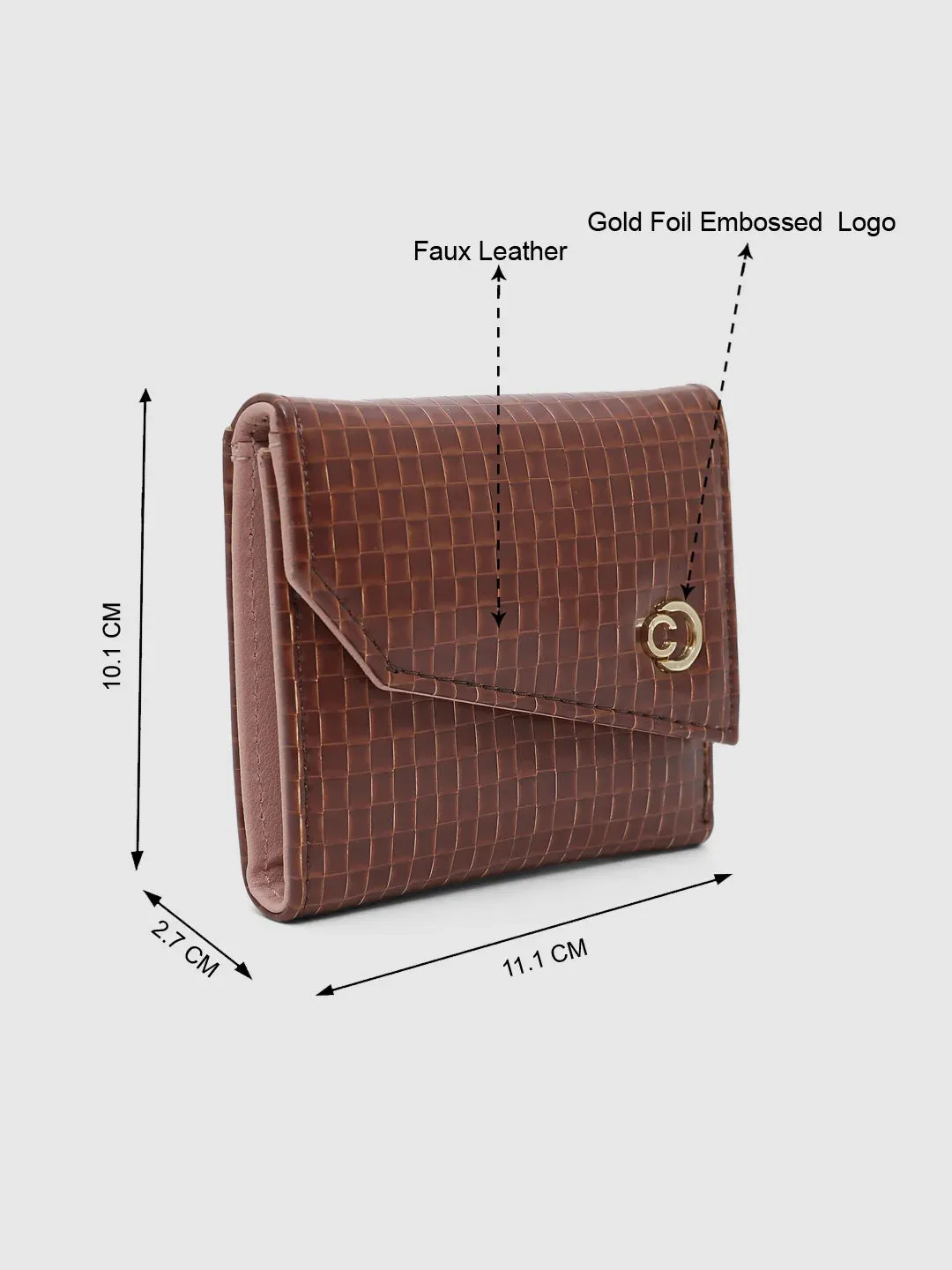 Caprese Ernesa Wallet Small Brown