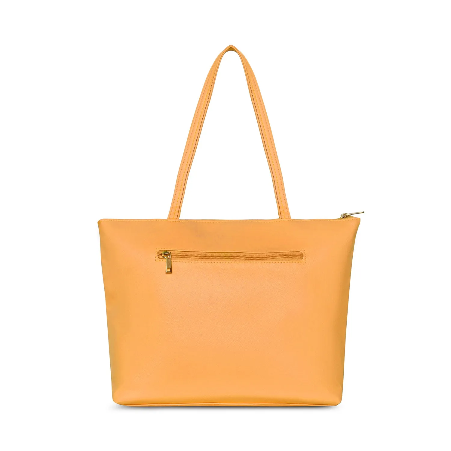 Caprese Evie Tote Large Orange