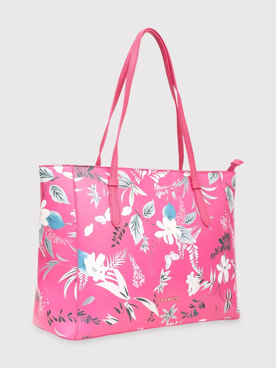 Caprese Gemma Tote Large Dark Pink