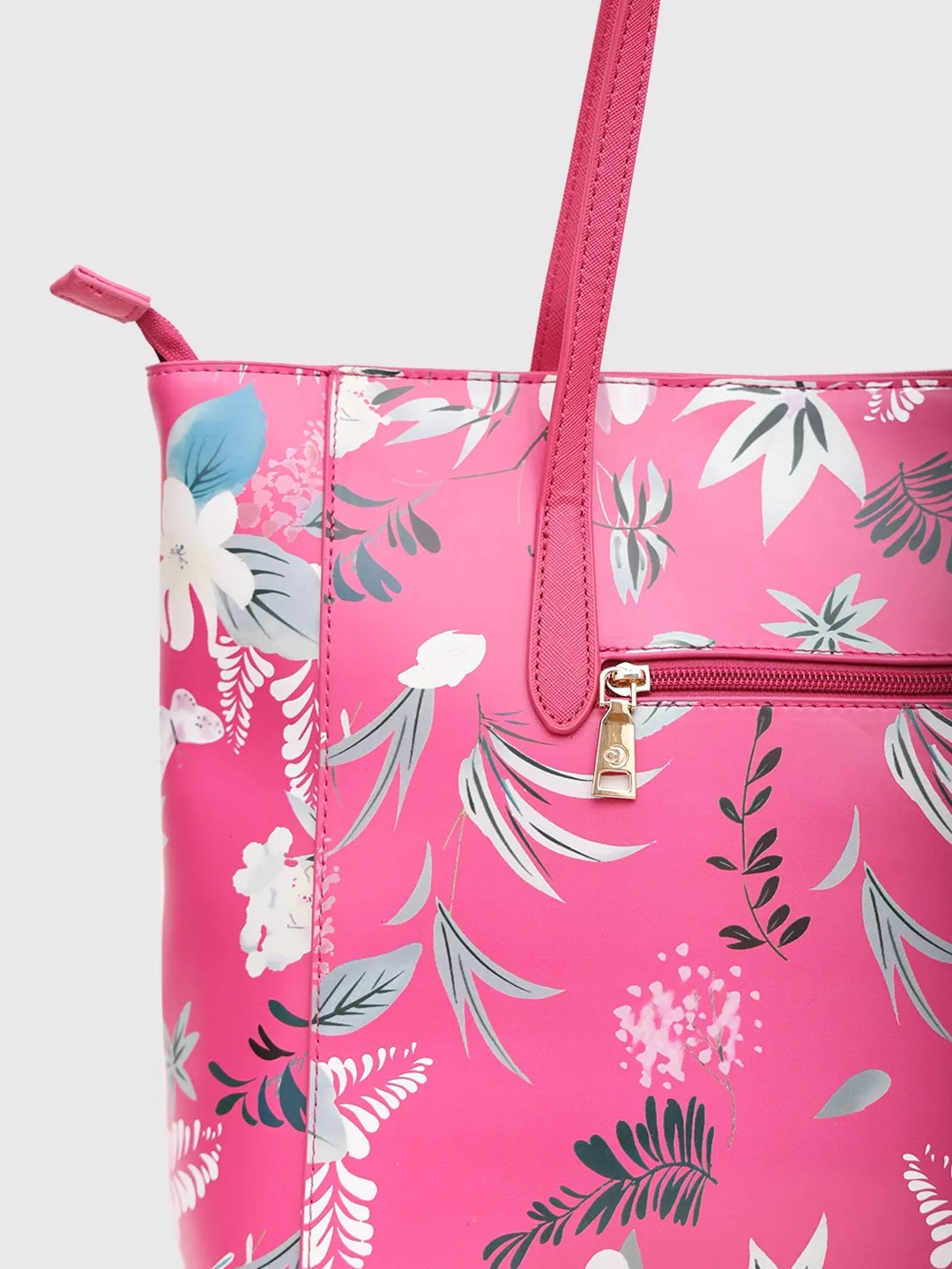 Caprese Gemma Tote Large Dark Pink