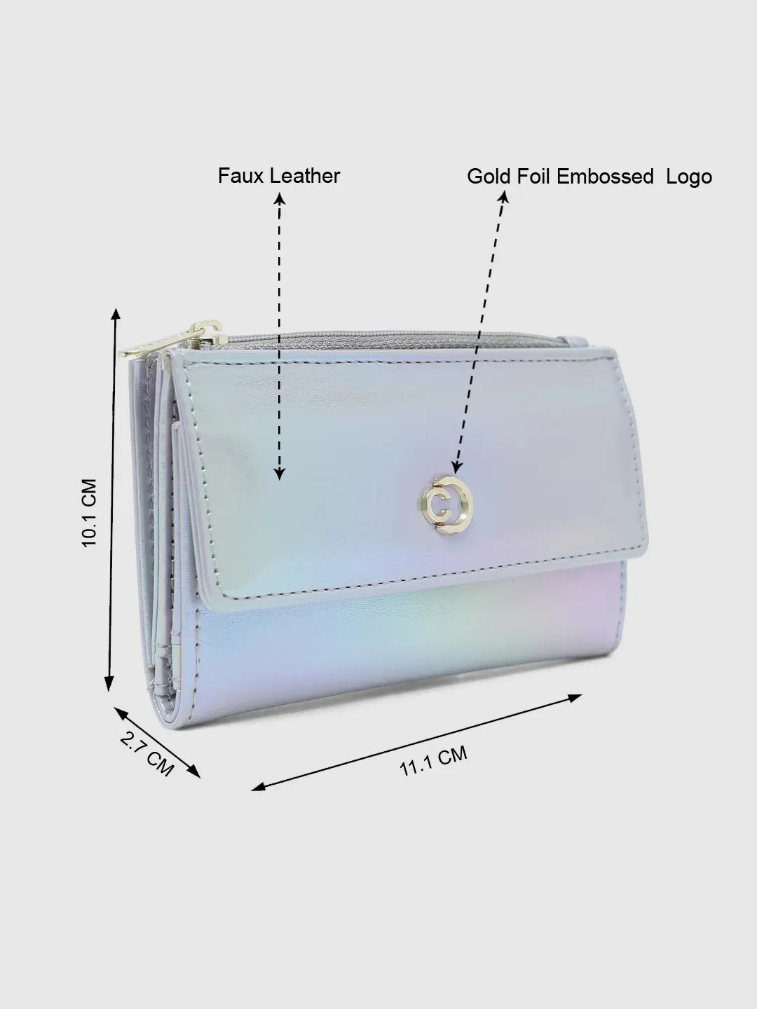 Caprese Leni Wallet Small Silver