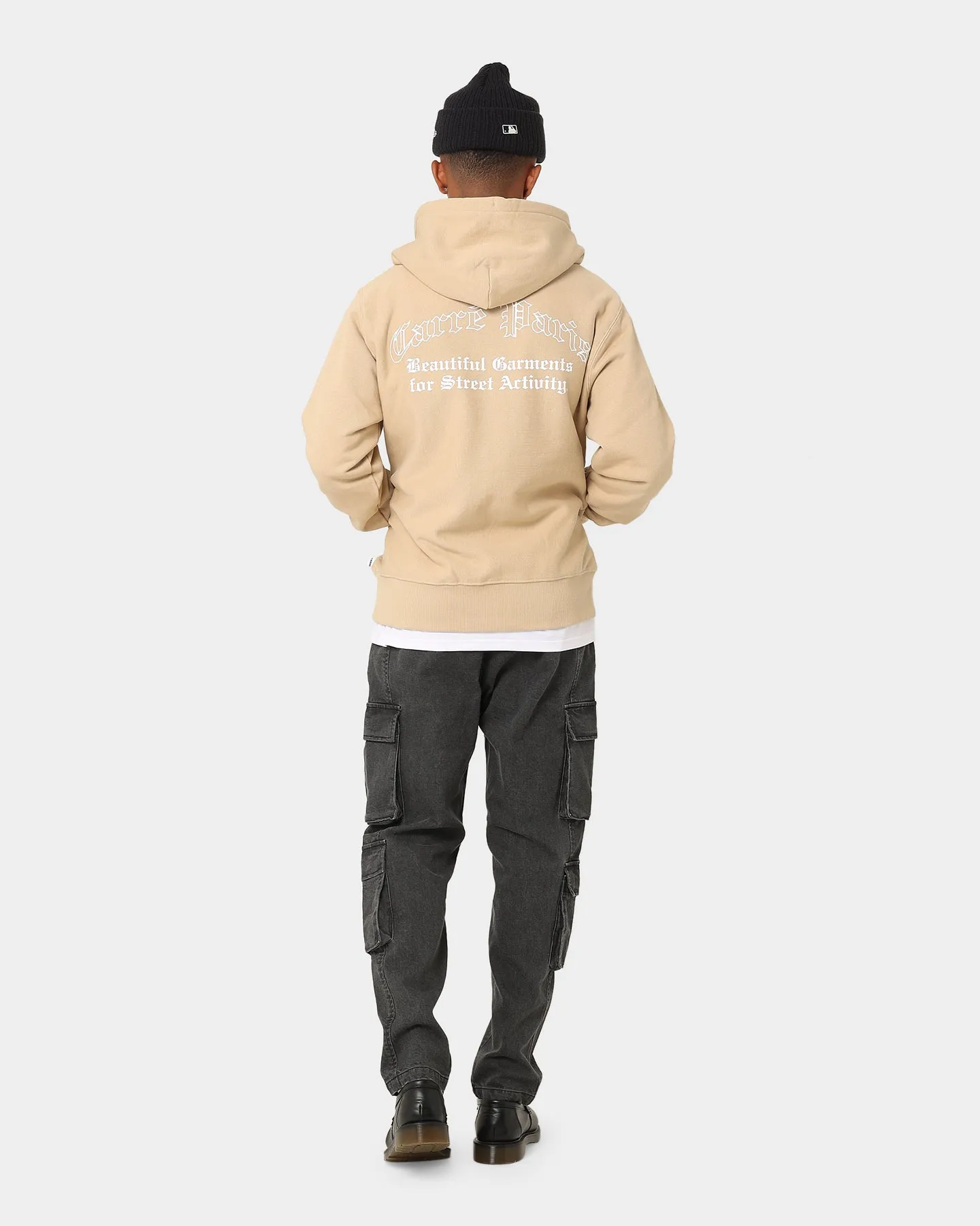 Carré Street Activity Hoodie Stone