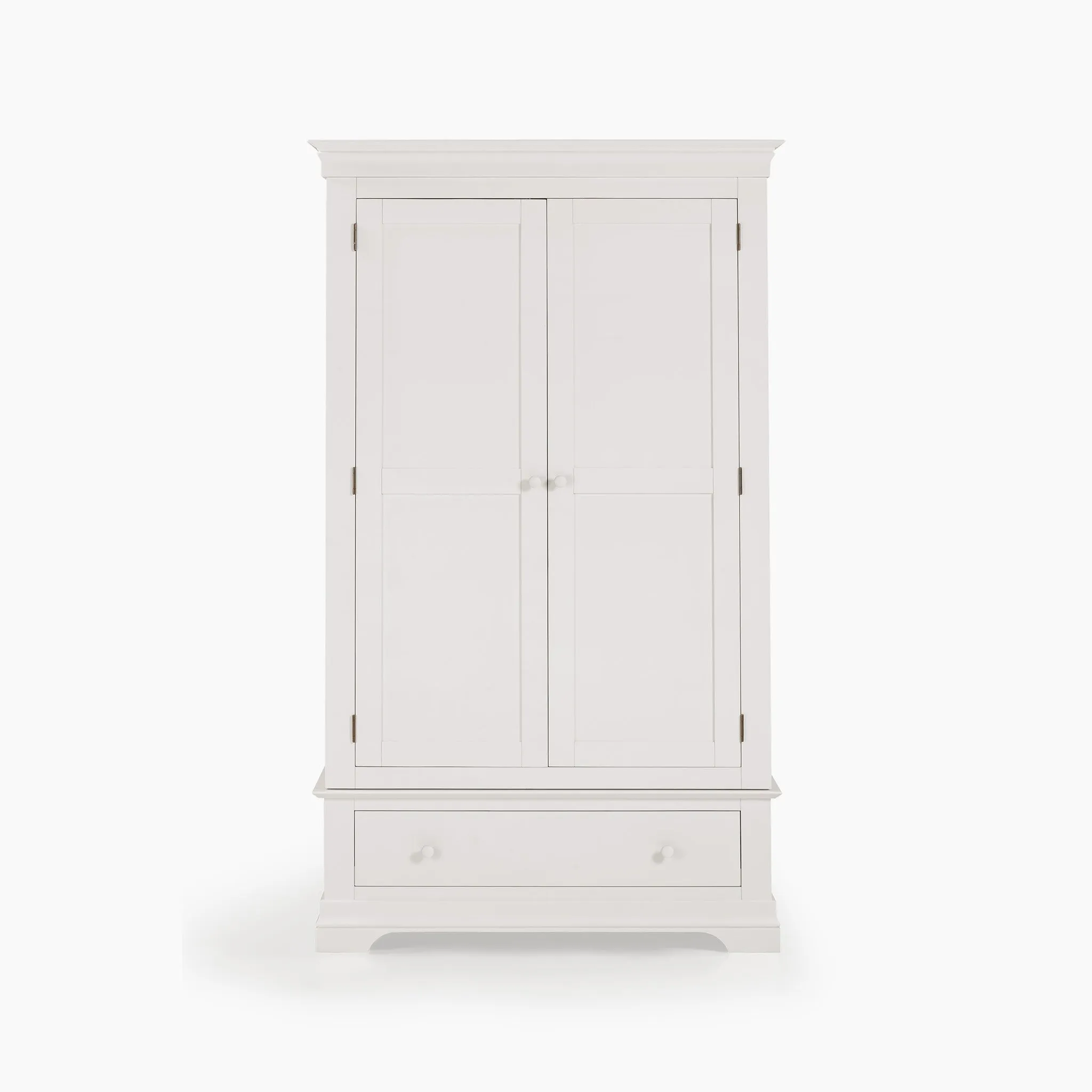 Chalbury Double Wardrobe in Warm White